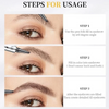 Eyebrow Pen 4 Fork Tip Tattoo Pencil